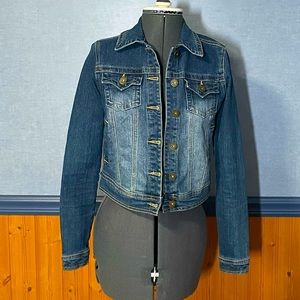 EUC- Jou Jou jean jacket size XS